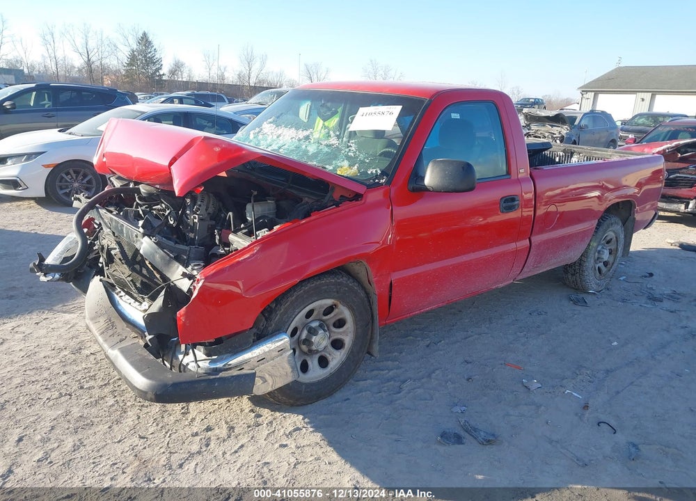 2005 CHEVROLET SILVERADO 1500 WORK TRUCK VIN: 1GCEC14VX5Z354975