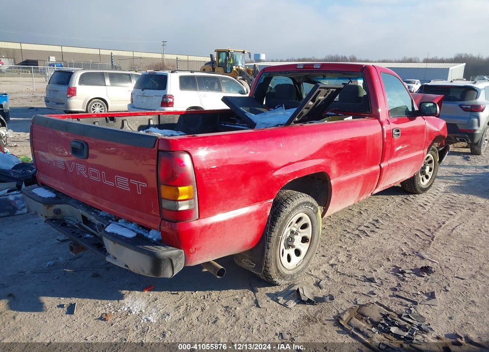 2005 CHEVROLET SILVERADO 1500 WORK TRUCK VIN: 1GCEC14VX5Z354975