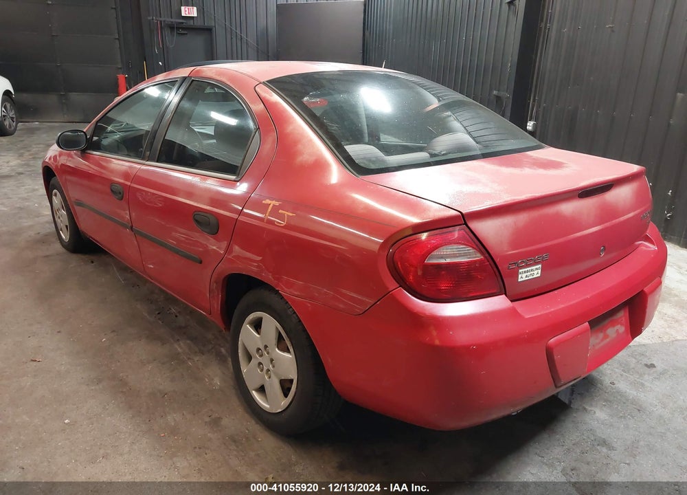2003 DODGE NEON SE VIN: 1B3ES26C53D199512