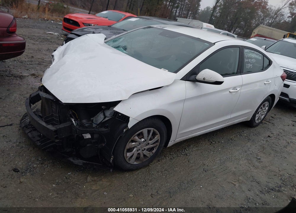 2019 HYUNDAI ELANTRA SE VIN: 5NPD74LFXKH473950