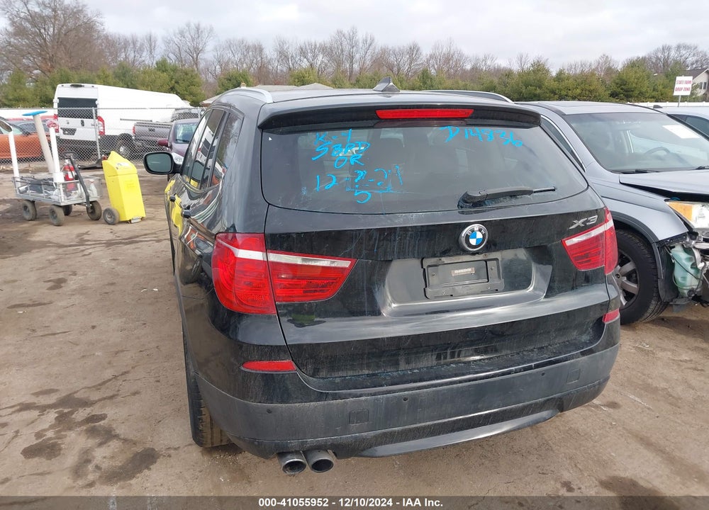 2014 BMW X3 XDRIVE28I VIN: 5UXWX9C57E0D14836