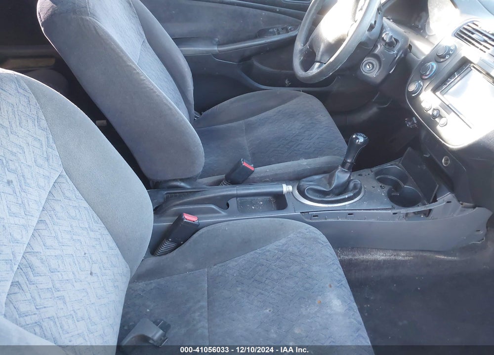 2001 HONDA CIVIC LX VIN: 1HGEM22581L019539