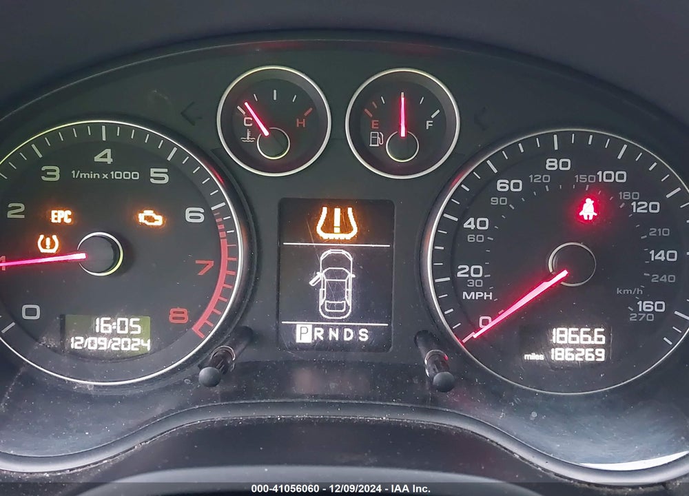 2009 AUDI A3 2.0T VIN: WAUKF78P89A015061