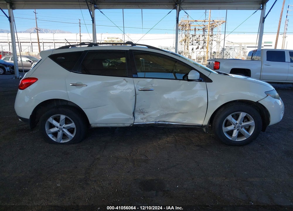 2010 NISSAN MURANO SL VIN: JN8AZ1MU6AW008667