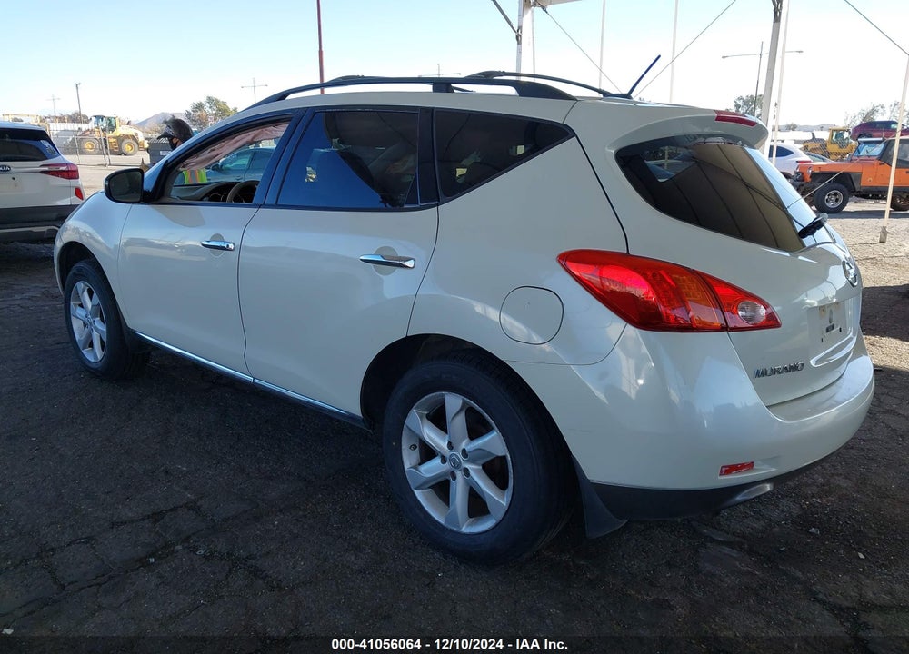 2010 NISSAN MURANO SL VIN: JN8AZ1MU6AW008667
