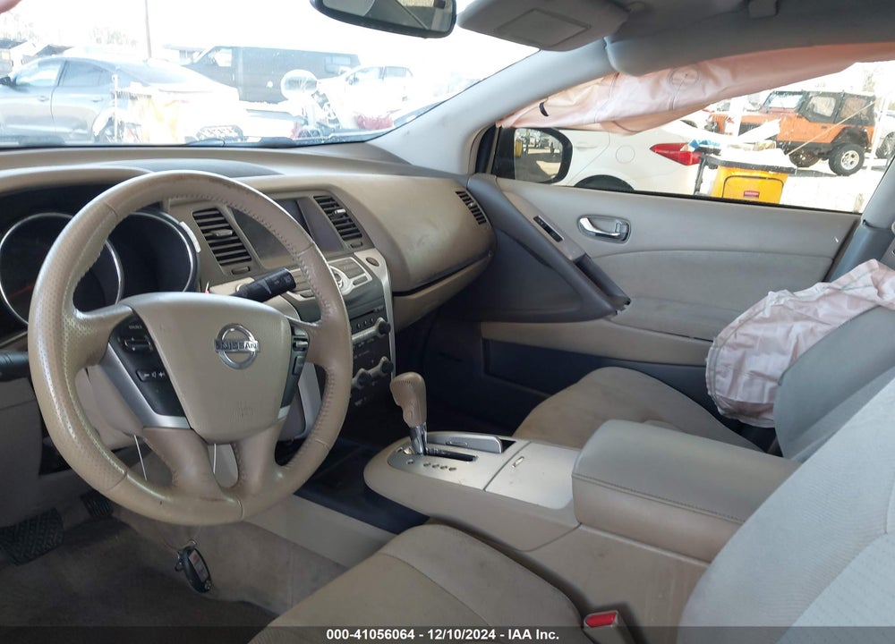 2010 NISSAN MURANO SL VIN: JN8AZ1MU6AW008667