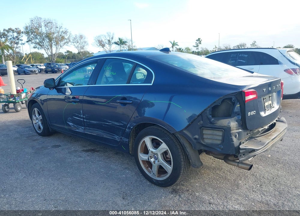 2012 VOLVO S60 T5 VIN: YV1622FS9C2101744