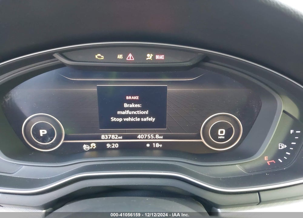 2017 AUDI A4 2.0T PREMIUM VIN: WAUENAF40HN005850