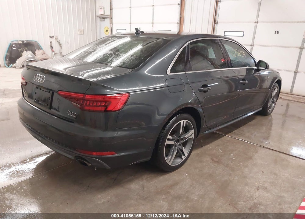 2017 AUDI A4 2.0T PREMIUM VIN: WAUENAF40HN005850