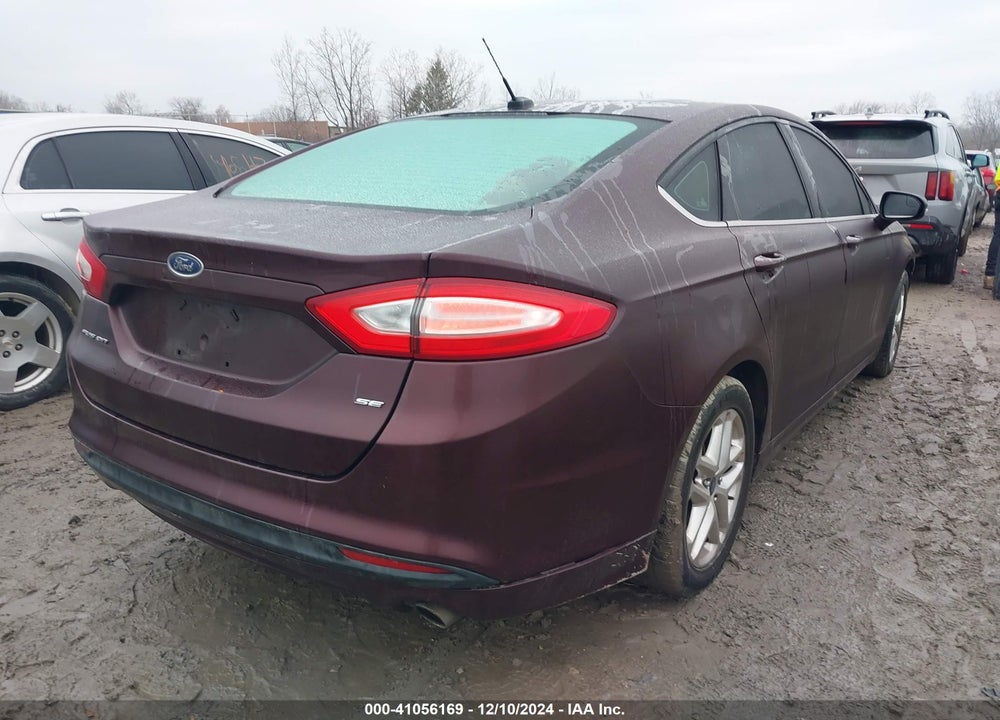 2013 FORD FUSION SE VIN: 3FA6P0H71DR309656