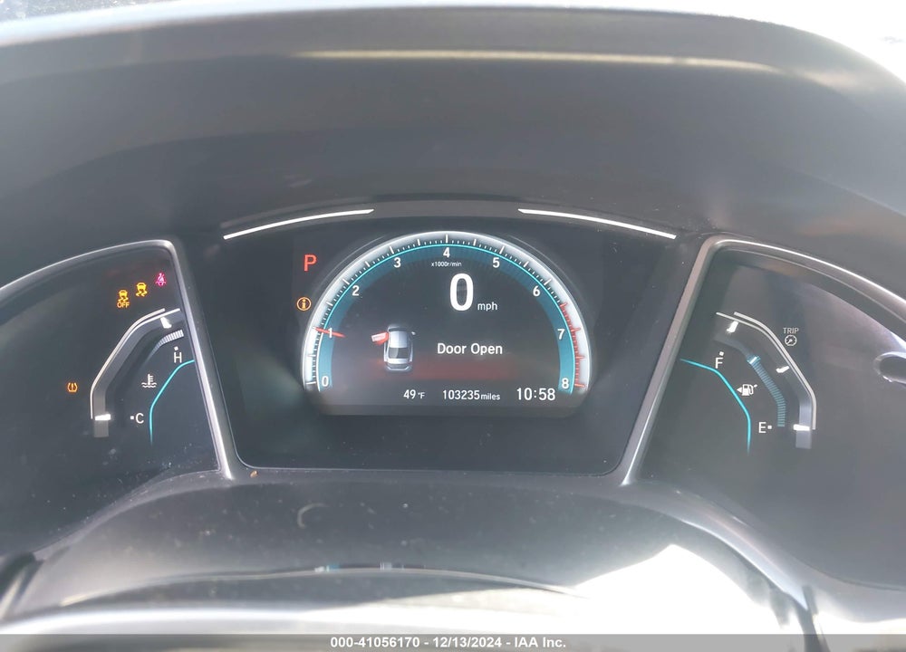 2018 HONDA CIVIC EX-T VIN: JHMFC1F36JX000701