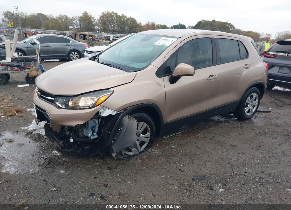2018 CHEVROLET TRAX LS VIN: 3GNCJKSB9JL259666