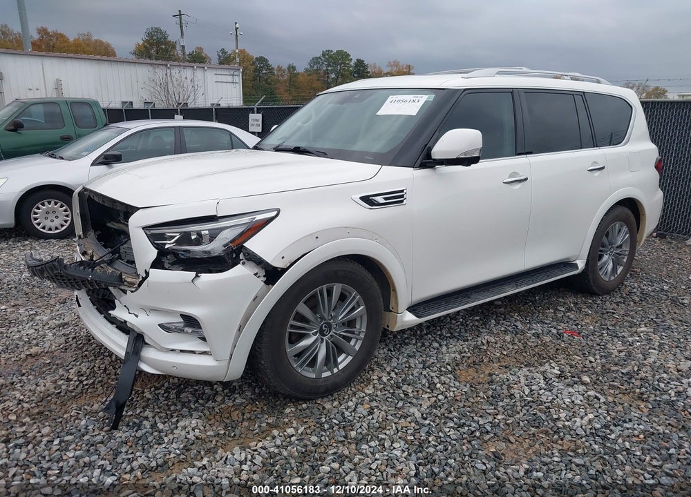 2021 INFINITI QX80 LUXE AWD VIN: JN8AZ2AE7M9267139