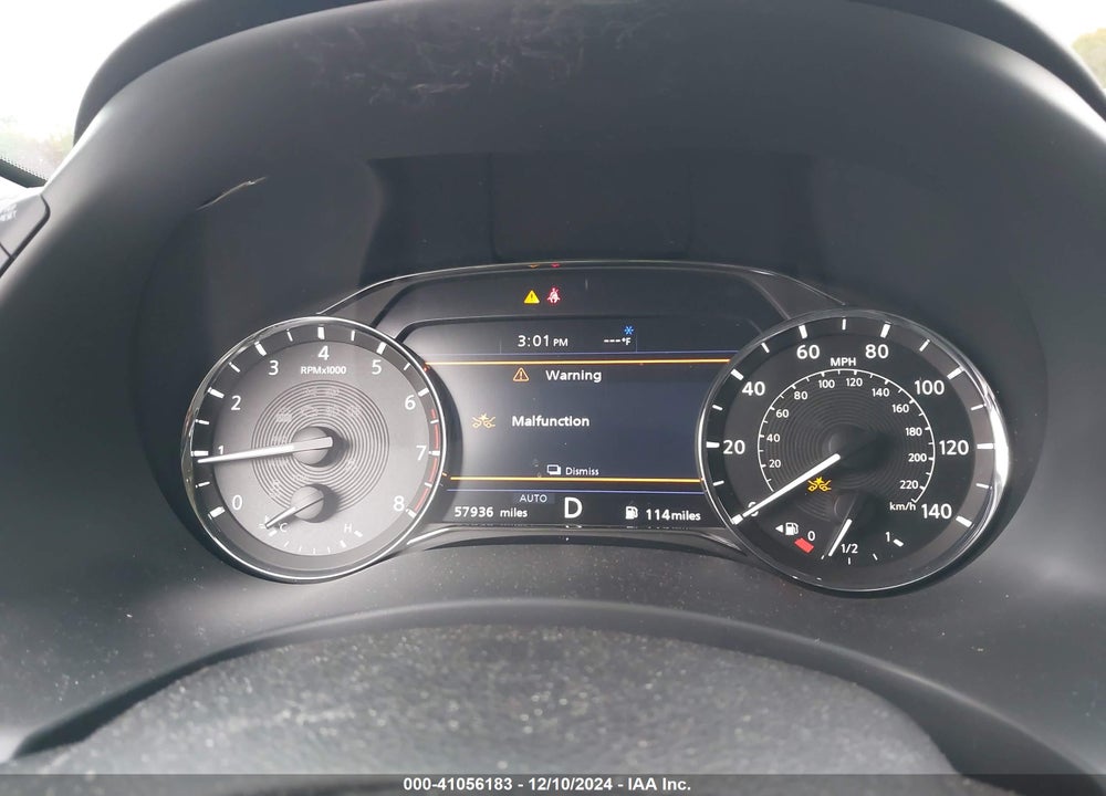 2021 INFINITI QX80 LUXE AWD VIN: JN8AZ2AE7M9267139