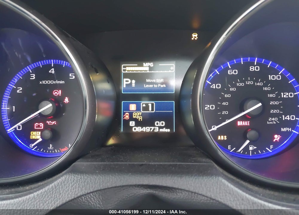 2016 SUBARU OUTBACK 2.5I LIMITED VIN: 4S4BSALC1G3346061