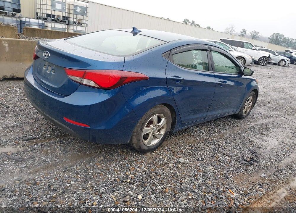 2014 HYUNDAI ELANTRA VIN: KMHDH4AE4EU044445