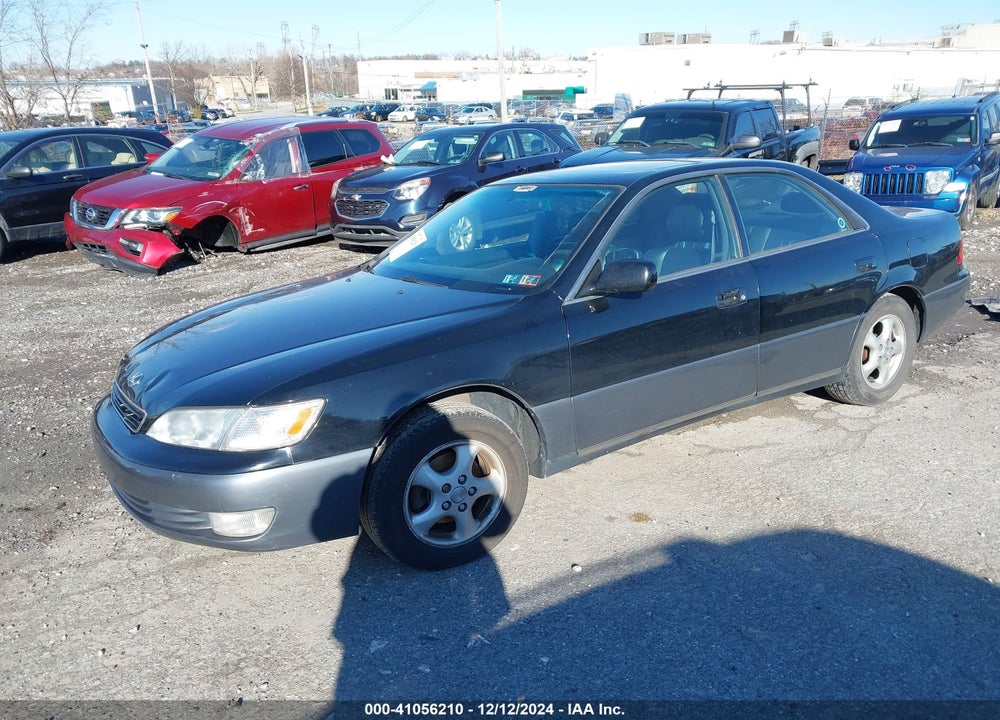 1997 LEXUS ES 300 VIN: JT8BF22G9V0012585