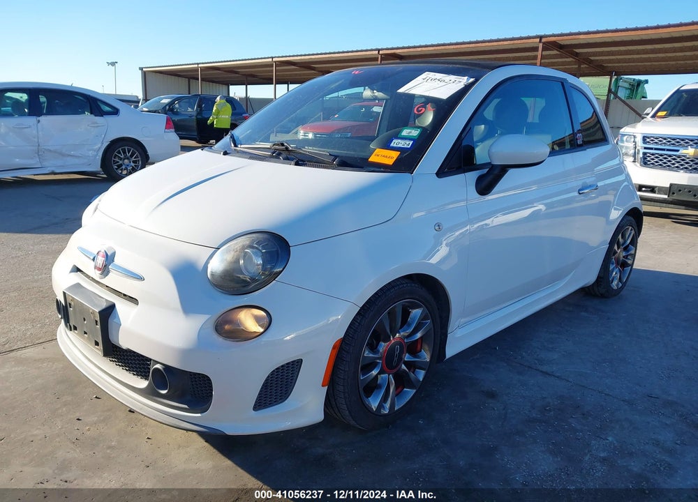 2014 FIAT 500C GQ EDITION VIN: 3C3CFFJHXET188429