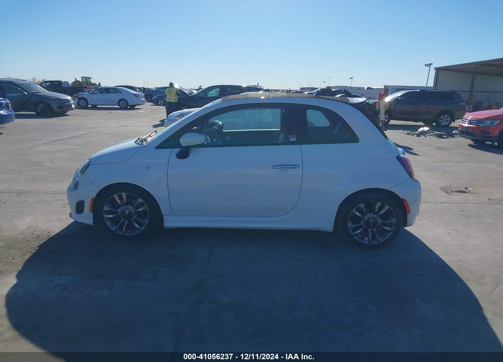 2014 FIAT 500C GQ EDITION VIN: 3C3CFFJHXET188429