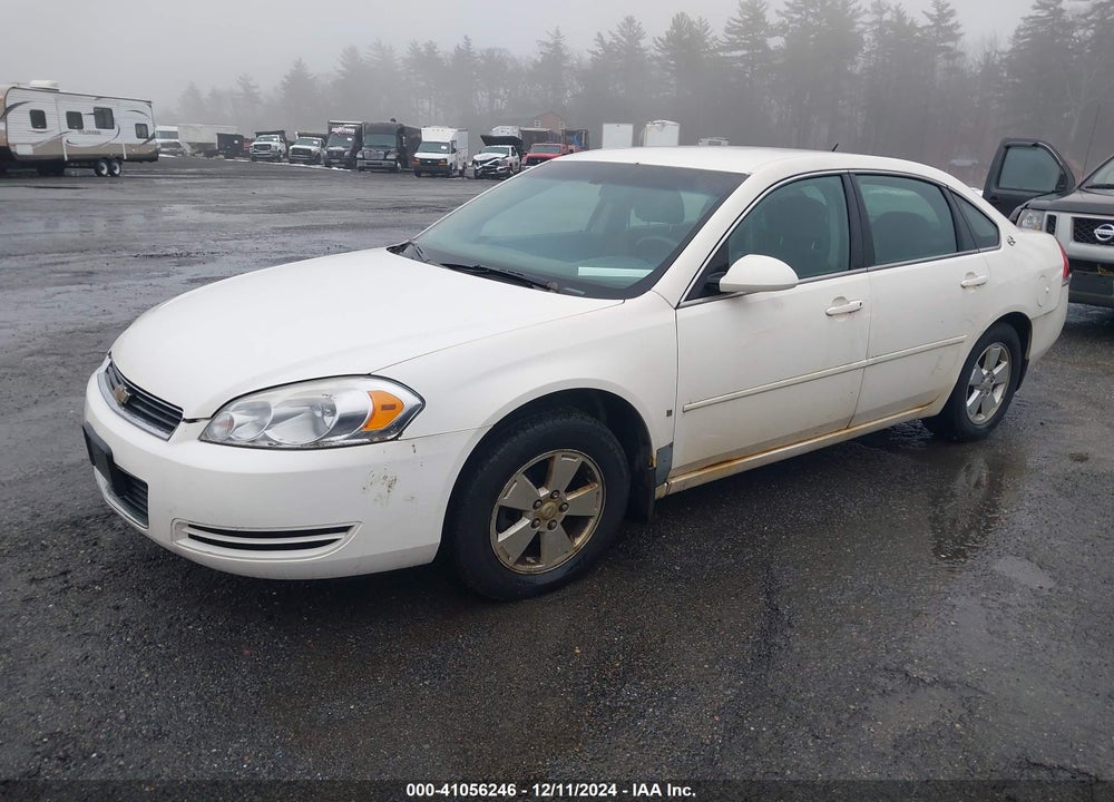 2007 CHEVROLET IMPALA LT VIN: 2G1WT58N579149091