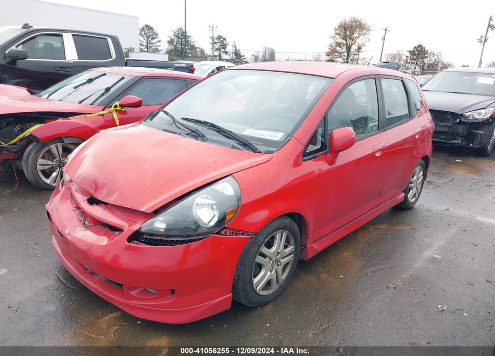 2007 HONDA FIT SPORT VIN: JHMGD38667S036446