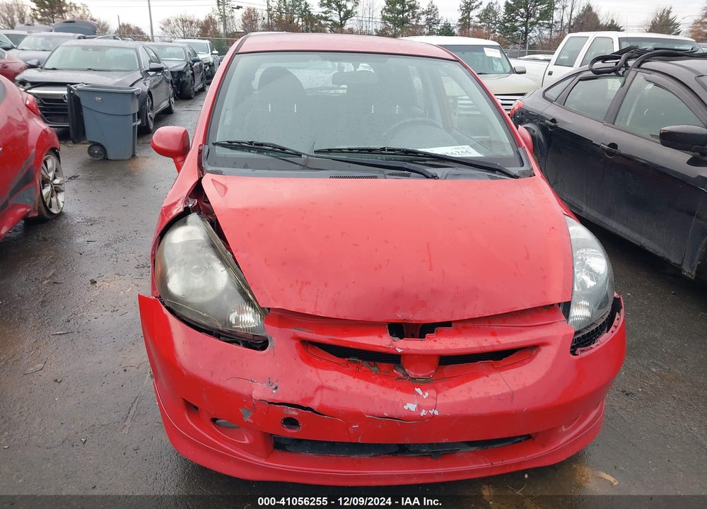 2007 HONDA FIT SPORT VIN: JHMGD38667S036446