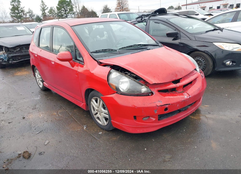 2007 HONDA FIT SPORT VIN: JHMGD38667S036446