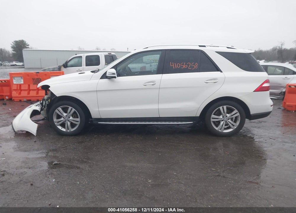 2013 MERCEDES-BENZ ML 350 4MATIC VIN: 4JGDA5HB2DA244598