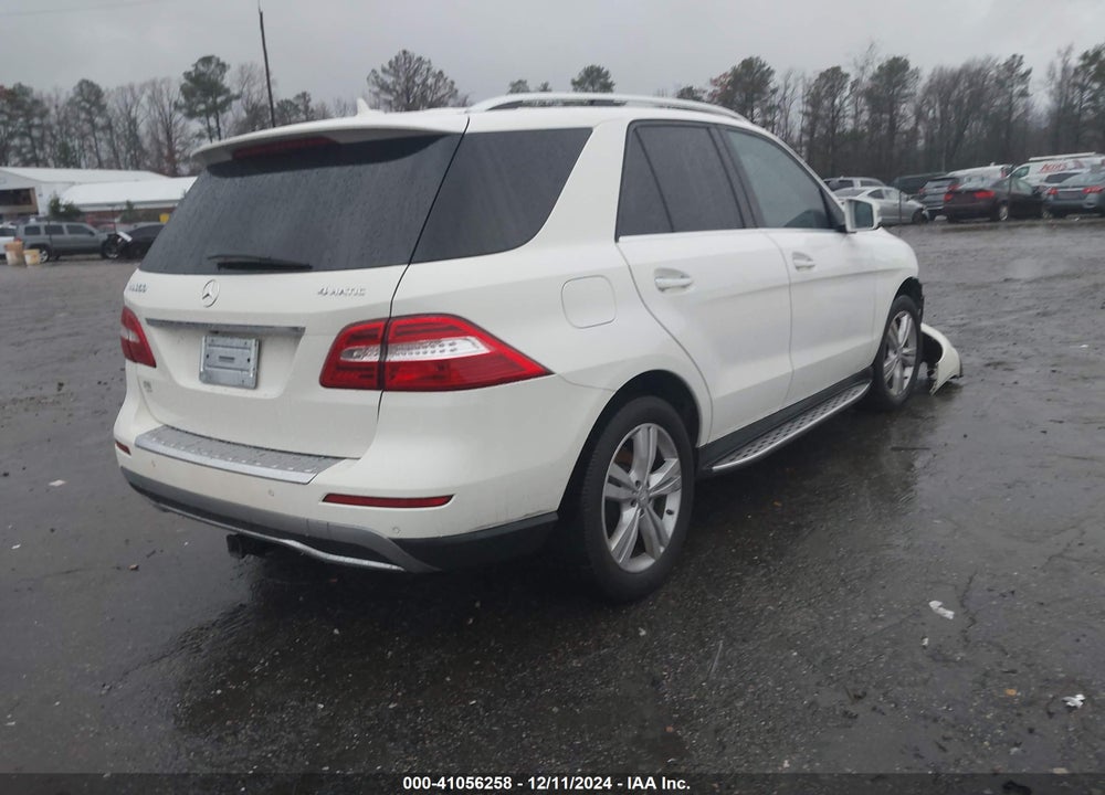 2013 MERCEDES-BENZ ML 350 4MATIC VIN: 4JGDA5HB2DA244598