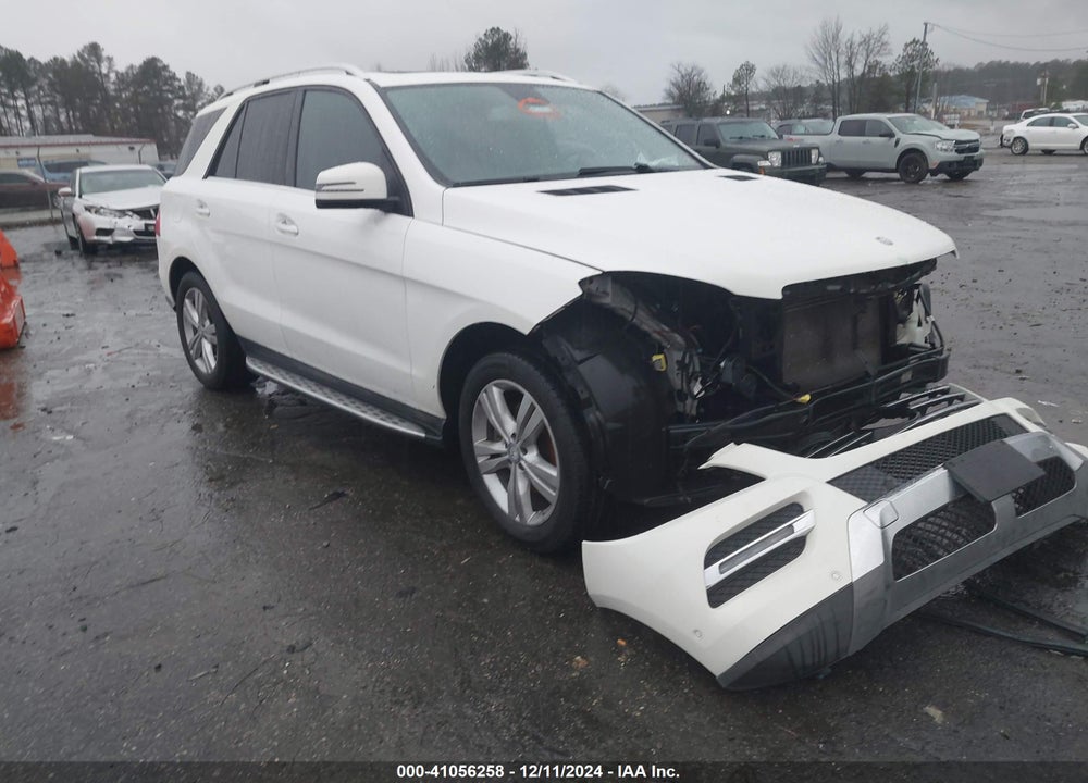 2013 MERCEDES-BENZ ML 350 4MATIC VIN: 4JGDA5HB2DA244598