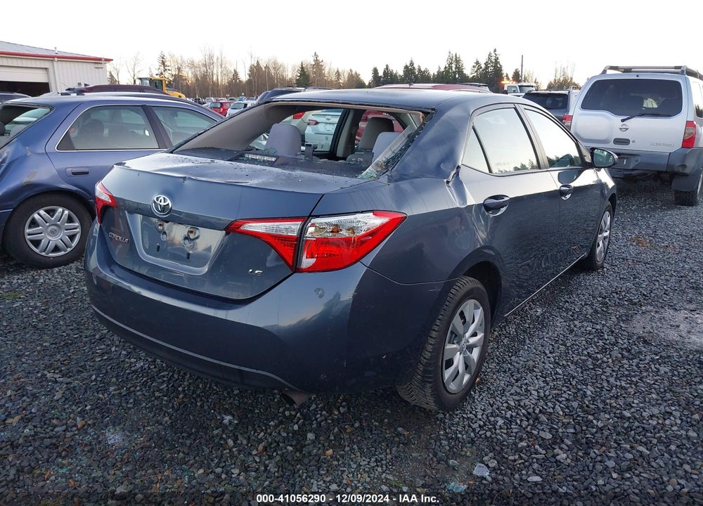 2014 TOYOTA COROLLA LE VIN: 2T1BURHE5EC144612