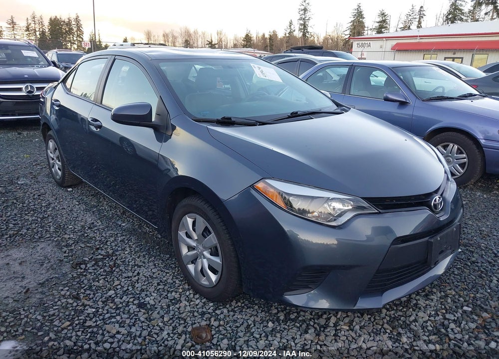 2014 TOYOTA COROLLA LE VIN: 2T1BURHE5EC144612