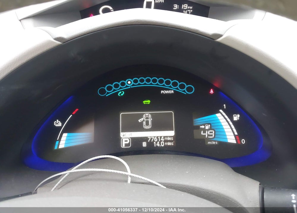 2013 NISSAN LEAF SV VIN: 1N4AZ0CP3DC413897