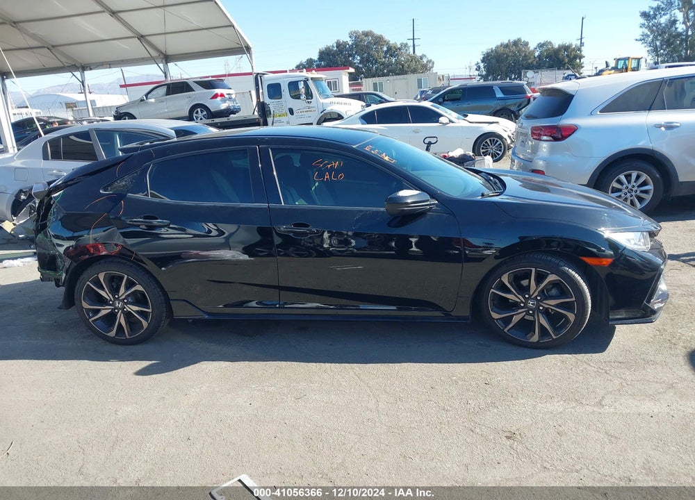 2018 HONDA CIVIC SPORT VIN: SHHFK7H49JU424699