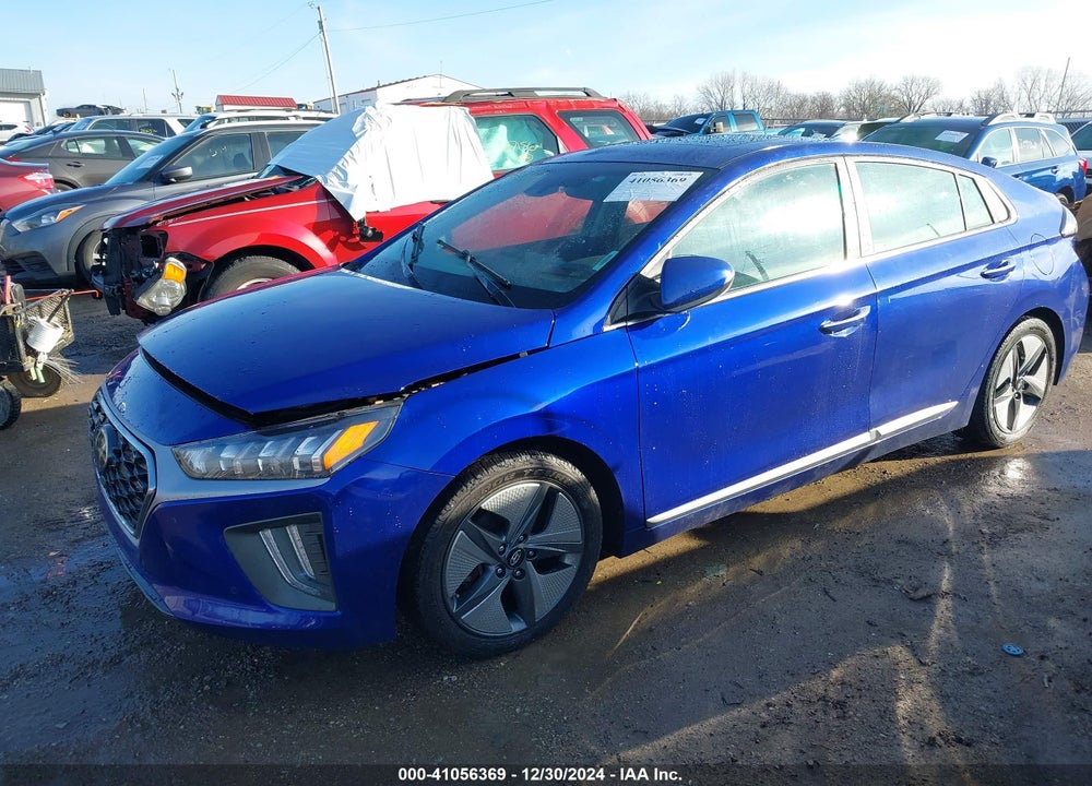 2021 HYUNDAI IONIQ HYBRID LIMITED VIN: KMHC05LC4MU248620