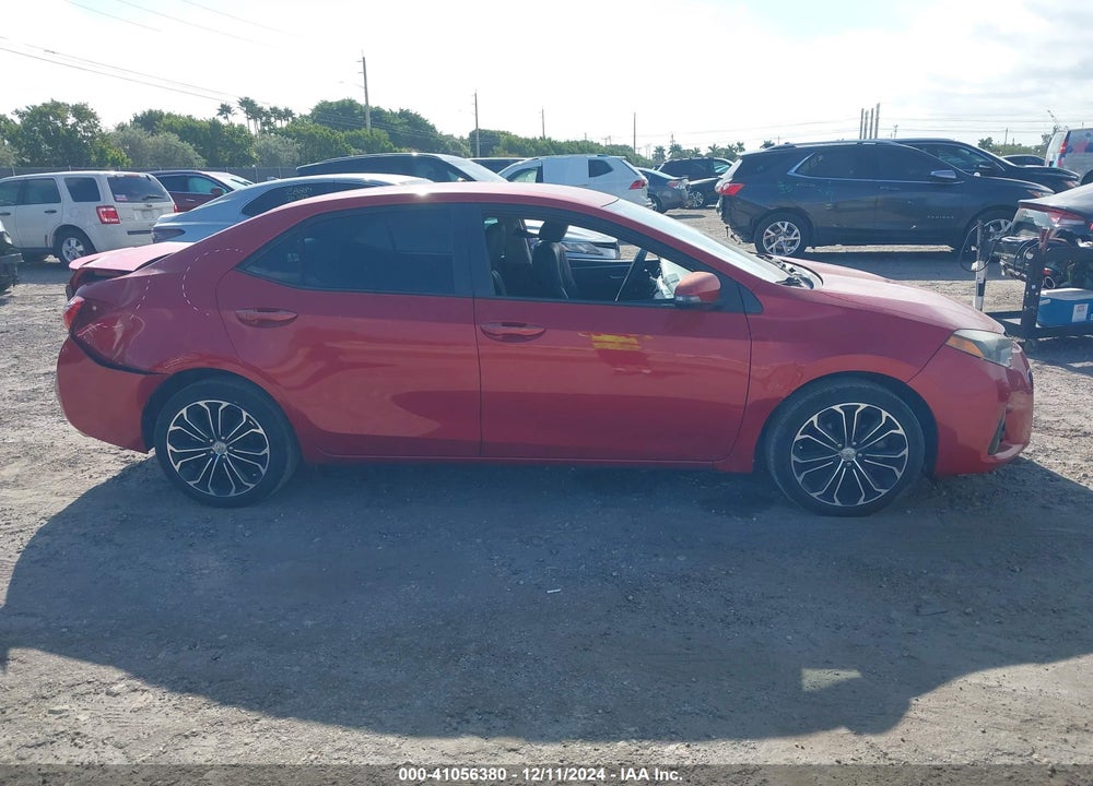 2014 TOYOTA COROLLA S PLUS VIN: 2T1BURHE8EC173425