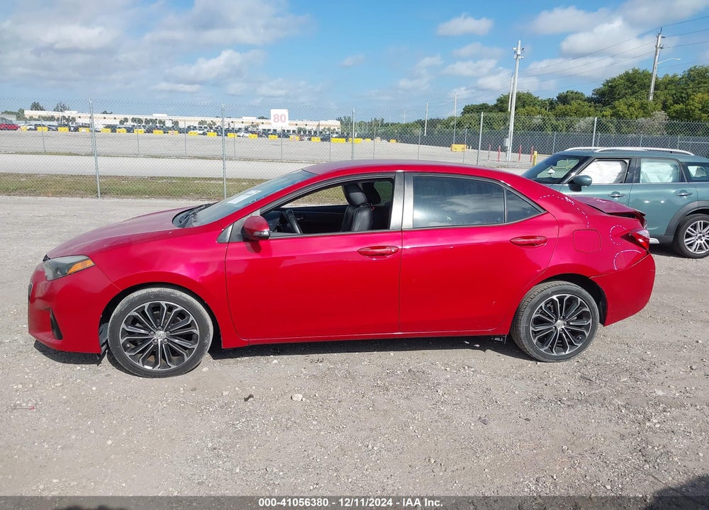 2014 TOYOTA COROLLA S PLUS VIN: 2T1BURHE8EC173425