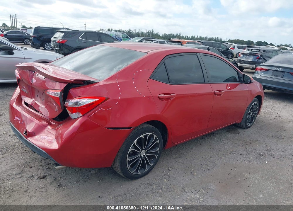 2014 TOYOTA COROLLA S PLUS VIN: 2T1BURHE8EC173425