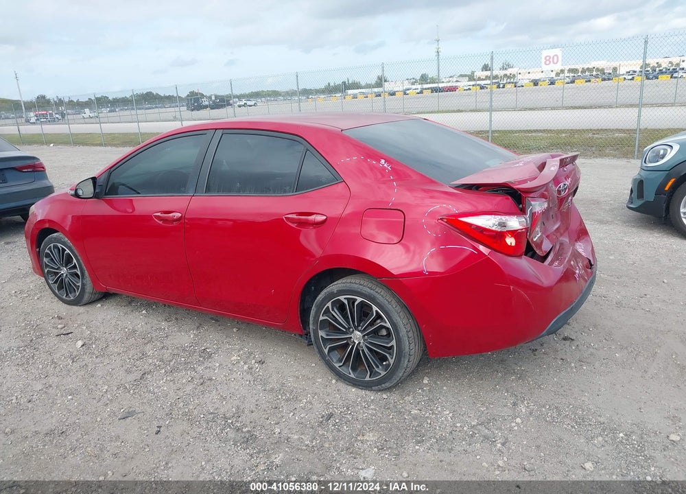 2014 TOYOTA COROLLA S PLUS VIN: 2T1BURHE8EC173425