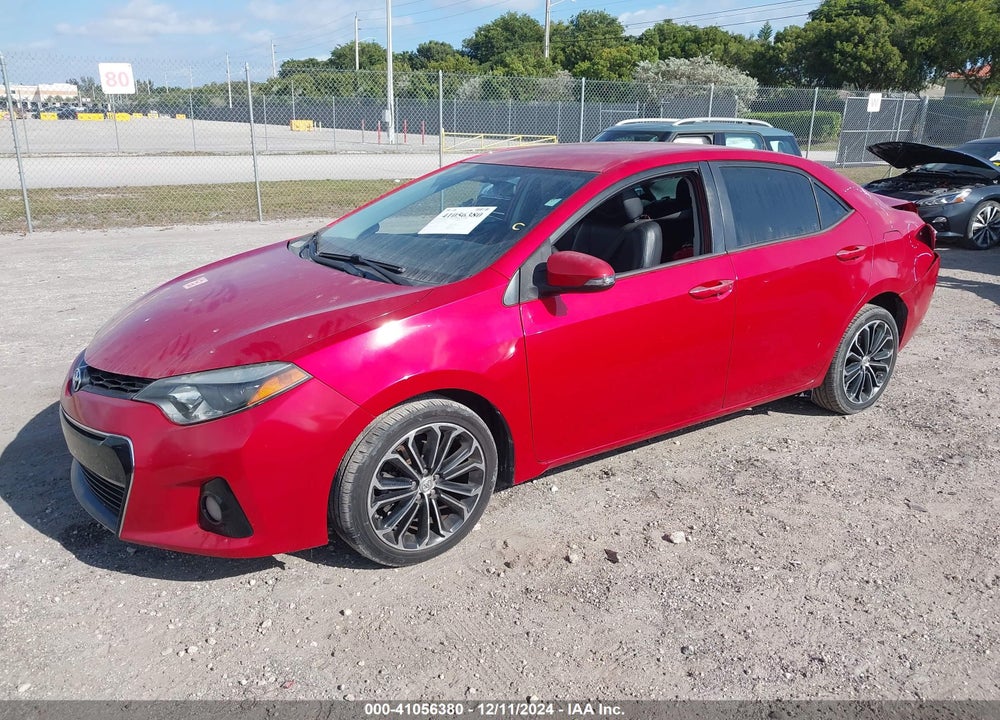 2014 TOYOTA COROLLA S PLUS VIN: 2T1BURHE8EC173425