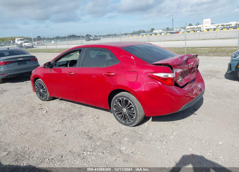 2014 TOYOTA COROLLA S PLUS VIN: 2T1BURHE8EC173425