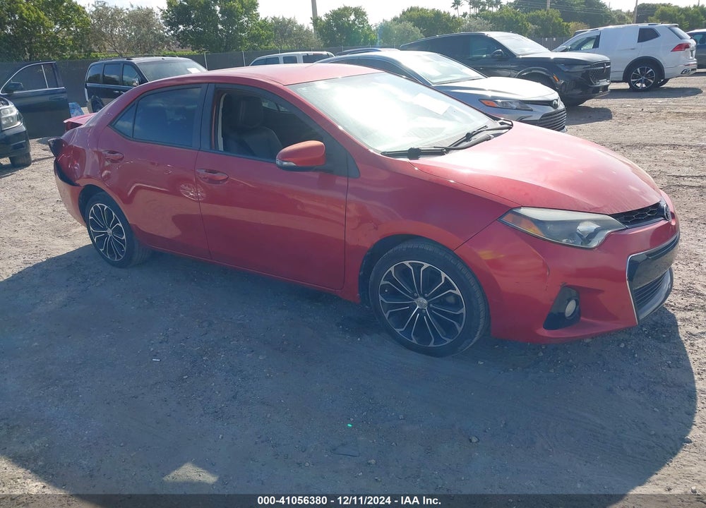 2014 TOYOTA COROLLA S PLUS VIN: 2T1BURHE8EC173425
