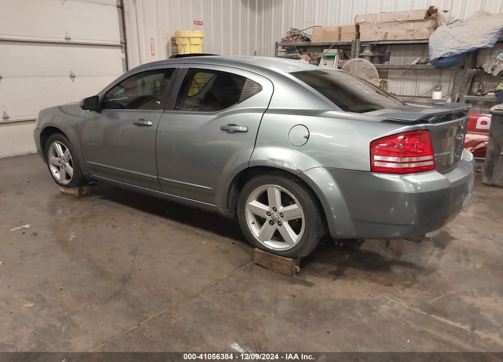2008 DODGE AVENGER R/T VIN: 1B3LD76M08N644036