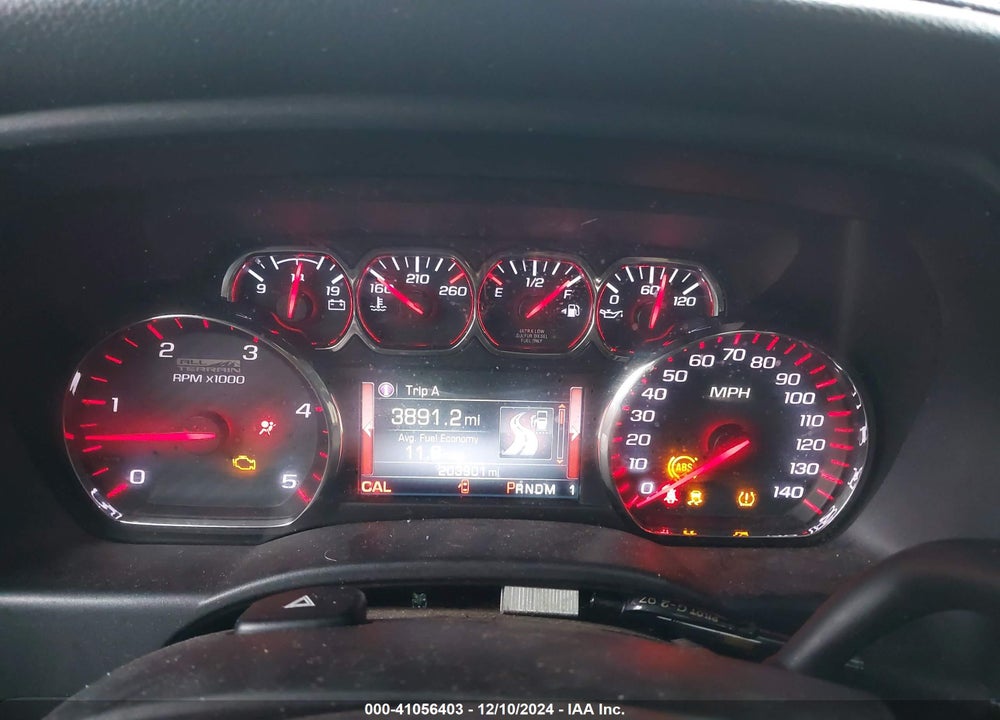 2015 GMC SIERRA 2500HD SLT VIN: 1GT12ZE87FF641346