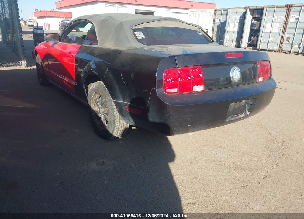 2006 FORD MUSTANG V6 VIN: 1ZVHT84N765191584