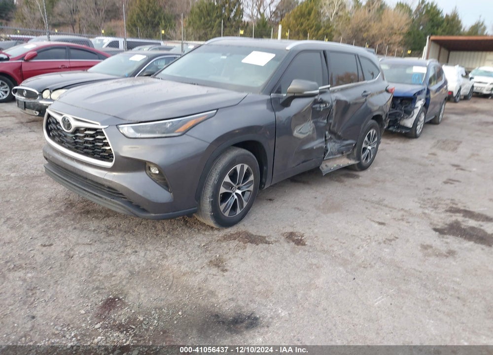 2021 TOYOTA HIGHLANDER VIN: 5TDGZRAH1MS089836