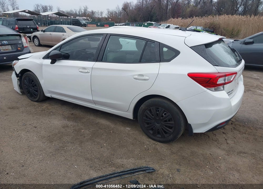 2017 SUBARU IMPREZA 2.0I VIN: 4S3GTAA65H3702355
