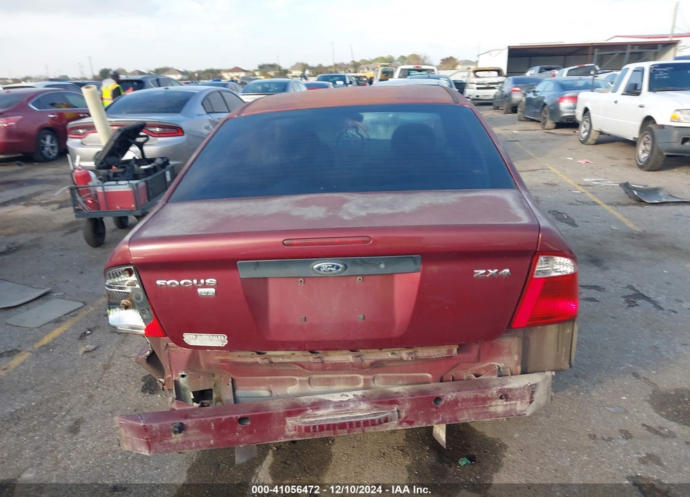 2006 FORD FOCUS ZX4 VIN: 1FAHP34N86W175730
