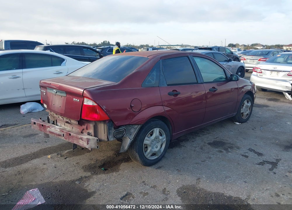 2006 FORD FOCUS ZX4 VIN: 1FAHP34N86W175730