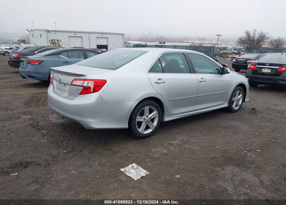 2012 TOYOTA CAMRY SE VIN: 4T1BF1FK5CU018265